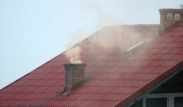 Feinstaub aus Kamin